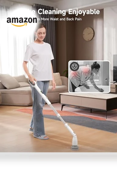 Electric Spin Scrubber — Cleaning Tools, HiCOZY