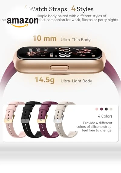 Fitness Tracker Watch — Smartwatches, RUXINGX