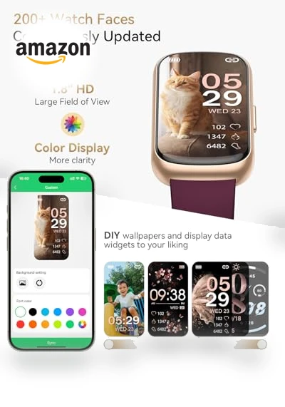 Fitness Tracker Watch — Smartwatches, RUXINGX