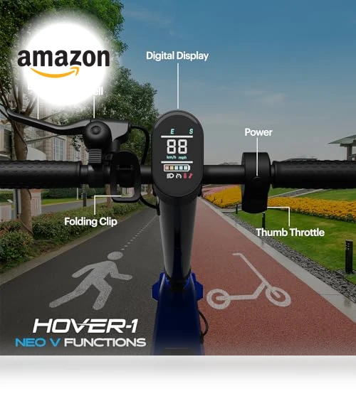 Foldable Electric Scooter — Electric Vehicles, Hover-1