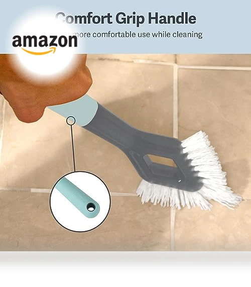 Heavy Duty Tile and Grout Cleaning Brush — Brushes, Casabella