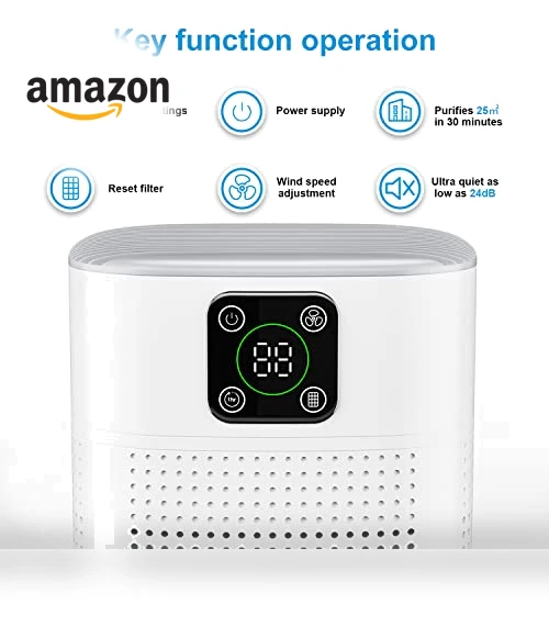HEPA Air Purifier — Electrostatic Air Purifiers, Honeyuan
