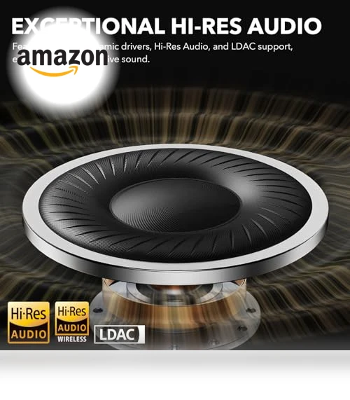 Hybrid Active Noise Cancelling Headphones — Over-Ear Headphones, 1Mii