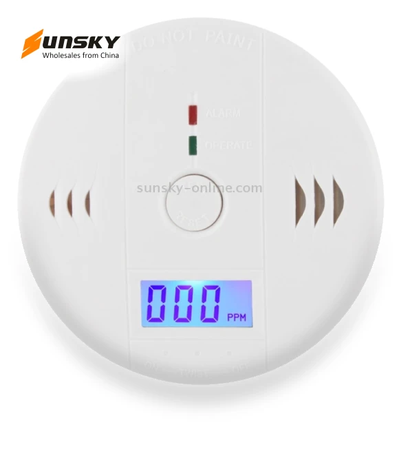 Carbon Monoxide Detector Sensor Unit with LCD — Carbon Monoxide Detectors