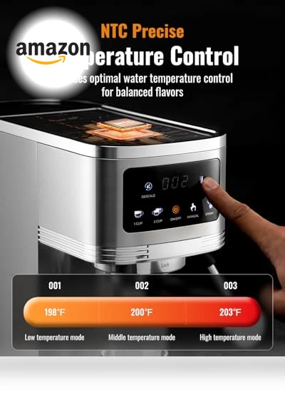 Professional Espresso Machine with Milk Frother — Milk Frothers, SHARDOR