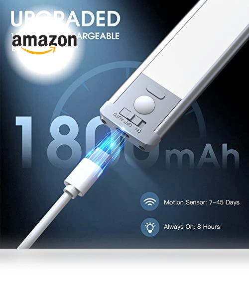 Rechargeable Motion Sensor Under Cabinet Lights — Garden Illumination, MCGOR