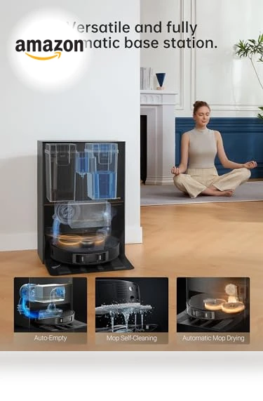Robot Vacuum and Mop with Mop-Extend — Smart Cleaning Robots, Dreame