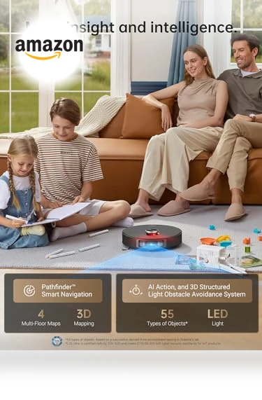 Robot Vacuum and Mop with Mop-Extend — Smart Cleaning Robots, Dreame