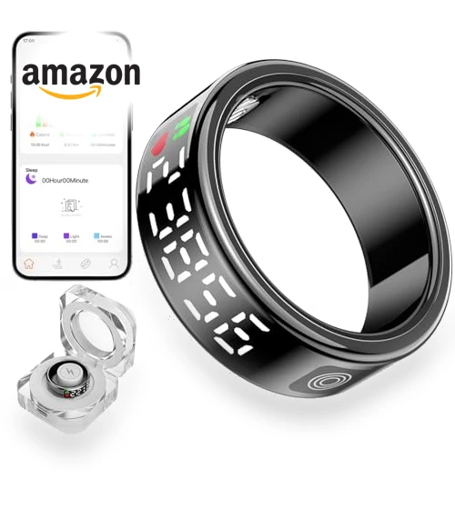 Smart Health Ring with Display Screen — Smart Rings, XiaYchaug