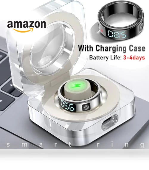Smart Health Ring with Display Screen — Smart Rings, XiaYchaug