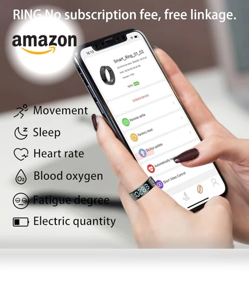 Smart Health Tracker Ring — Smart Rings, SRZNJZ
