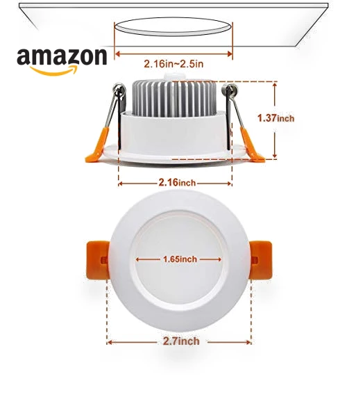 Smart LED Recessed Lighting RGB WiFi Downlight — Lighting Solutions, YGS-Tech