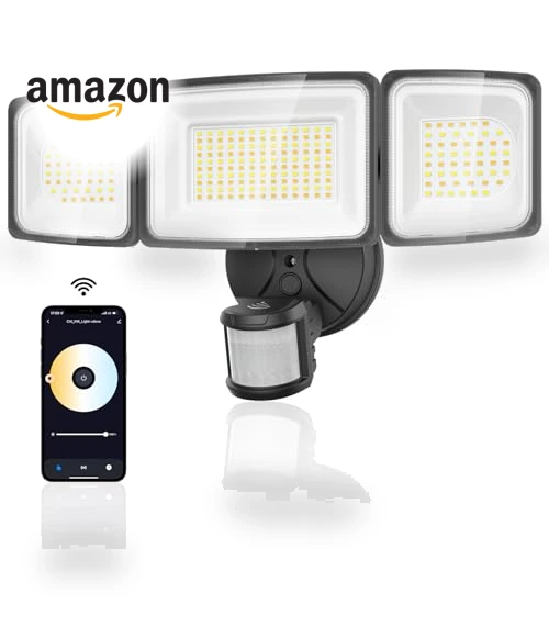 Smart LED Security Lights Motion Sensor Outdoor — Outdoor Security & Flood Lighting, Onforu