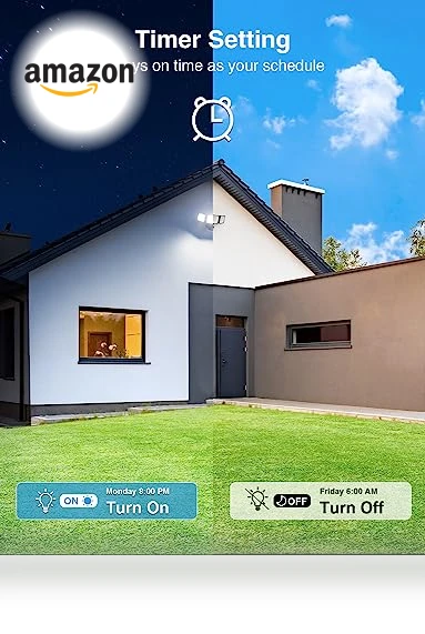 Smart LED Security Lights Motion Sensor Outdoor — Outdoor Security & Flood Lighting, Onforu