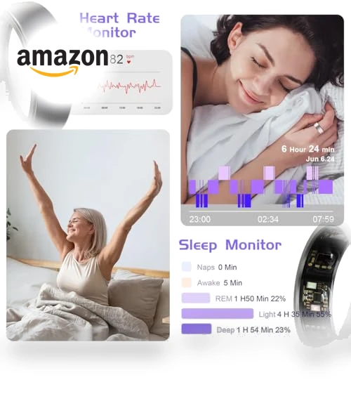 Smart Ring Fitness Tracker — Smart Rings, DIIKEN