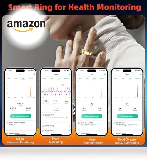 Smart Ring Health Tracker — Smart Rings, Mefoma