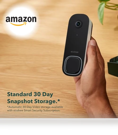 Smart Video Doorbell Camera — Smart Home Security, ecobee