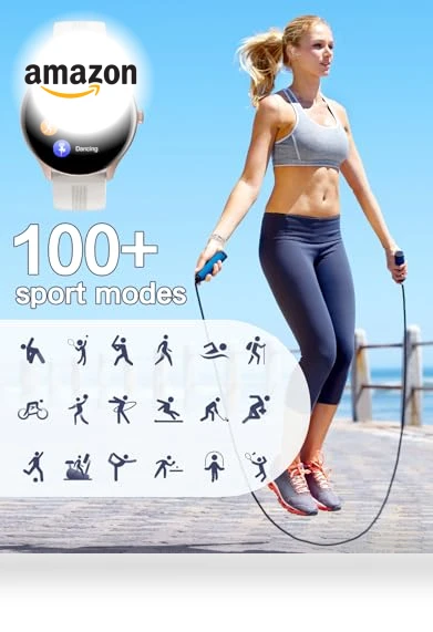 Smart Watch with Answer/Make Calls — Smartwatches, HUAKUA