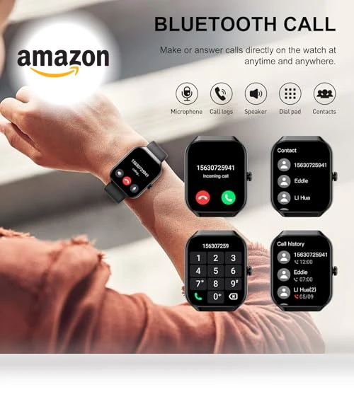 Smart Watch with Heart Rate Monitor — Smartwatches, Jugeman