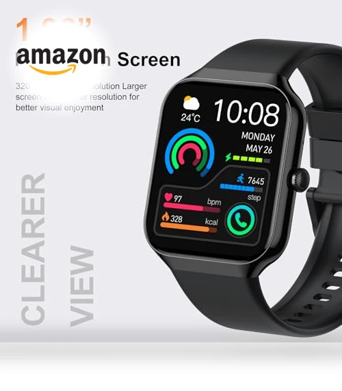 Smart Watch with Heart Rate Monitor — Smartwatches, Jugeman