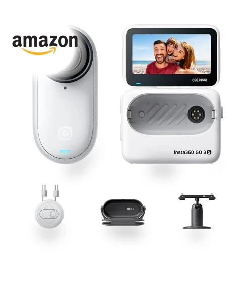 Tiny Portable Vlogging Camera — Camcorder, Insta360