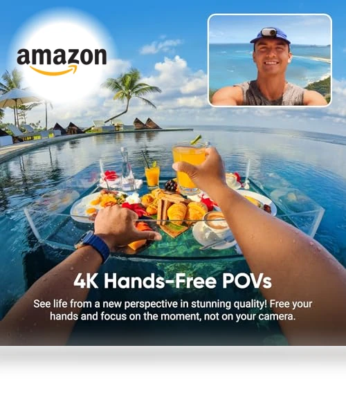Tiny Portable Vlogging Camera — Camcorder, Insta360