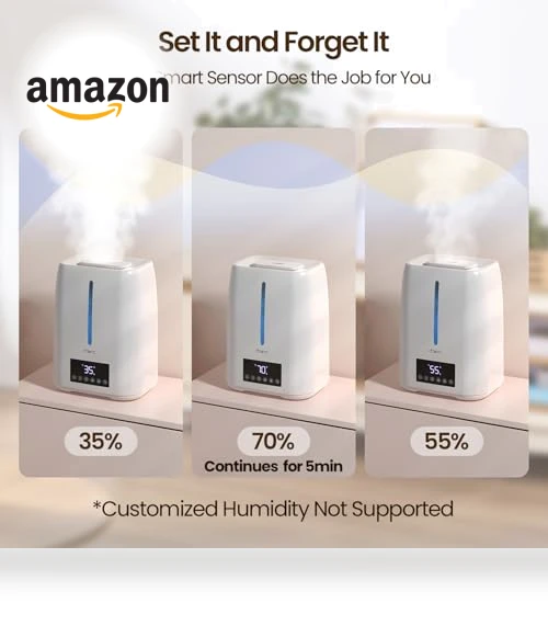 Top Fill Ultrasonic Humidifier — Air Moisturizers, chooone