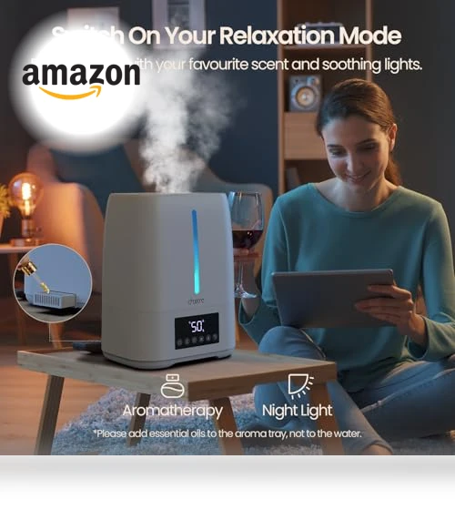 Top Fill Ultrasonic Humidifier — Air Moisturizers, chooone