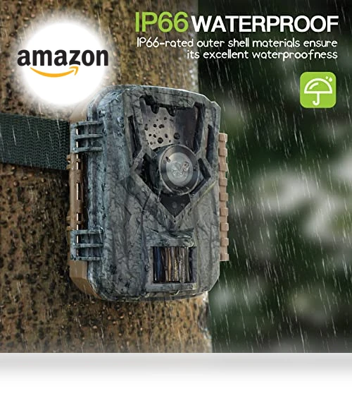 Trail Camera 2 Pack — Outdoor Security Cameras, Punvoe