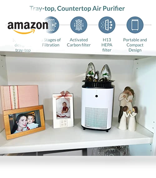 Tray-top Countertop Air Purifier — Activated Carbon Air Purifiers, Purafide