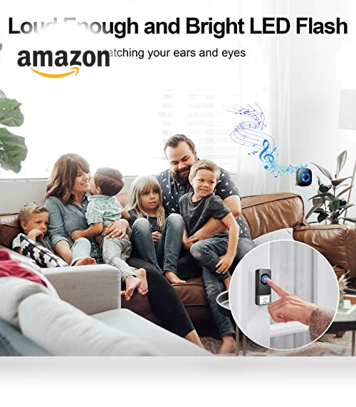 Wireless Doorbell Kit — Push Buttons, PHYSEN