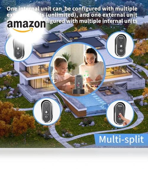 Wireless Intercom Doorbell — Smart Home Security, PANDAAR