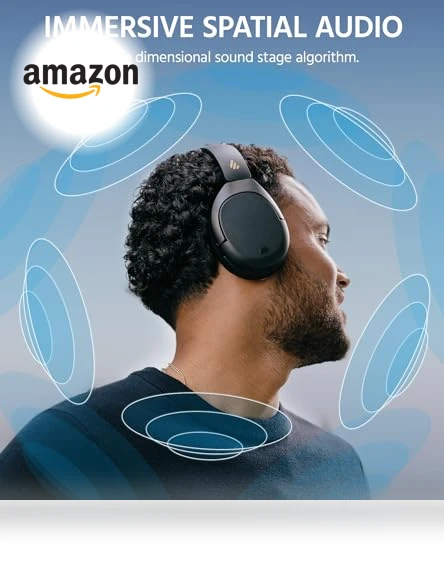 Wireless Over Ear Headphones with Active Noise Cancelling — Over-Ear Headphones, EDIFIER