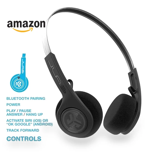 Wireless Retro Headphones — In-Ear Headphones, JLab