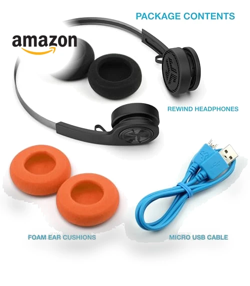 Wireless Retro Headphones — In-Ear Headphones, JLab
