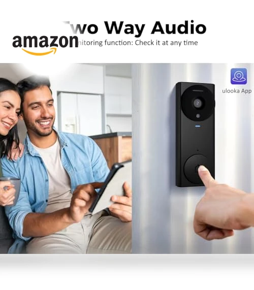 Wireless Video Doorbell Camera — Smart Home Security, Ulooka