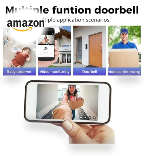 Wireless Video Doorbell Camera — Smart Home Security, Ulooka
