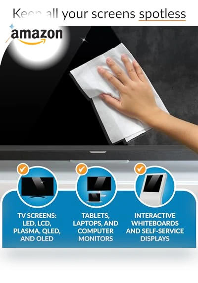 XL Screen Cleaning Wipes — Cleaning & Repair, iCloth Screen Cleaners