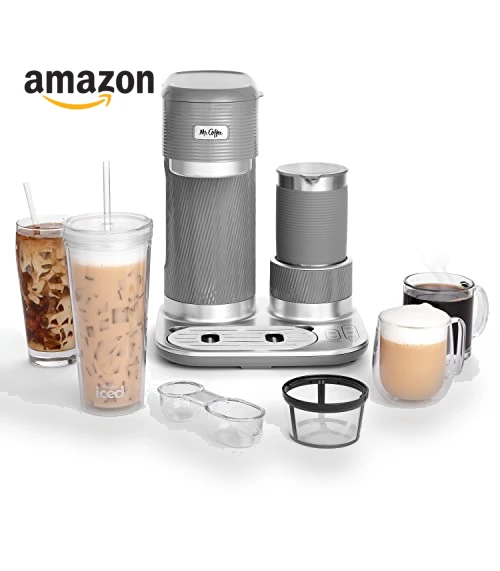4-in-1 Single-Serve Latte Lux Coffee Maker — Coffee & Espresso Combos, Mr. Coffee