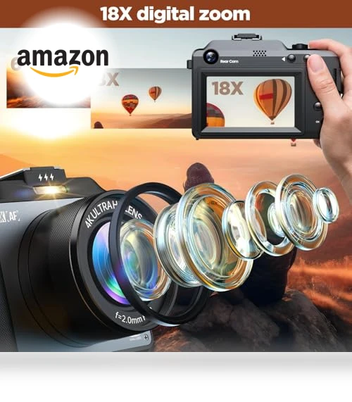 4K Digital Camera for Photography — Video Cameras, CAMWORLD
