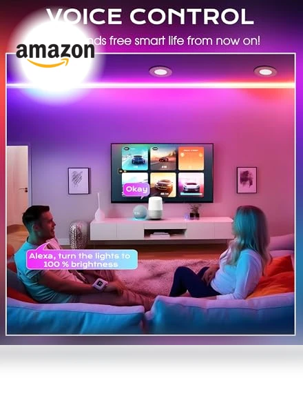 6 inch Gimbal Smart WiFi LED Recessed Lights — LED, CLOUDY BAY
