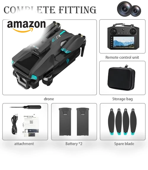 6K HD Camera Drone with 4.5" Screen — Drones, haiiah