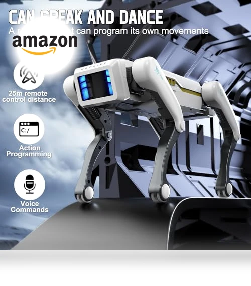 AI Smart Pet Robot Dog — Interactive Animal Companions, Petma