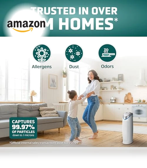 Air Purifier with HEPA Pure Filter — Activated Carbon Air Purifiers, GermGuardian