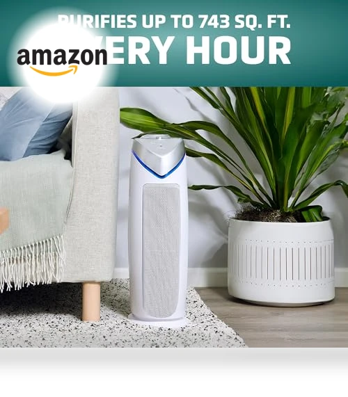 Air Purifier with HEPA Pure Filter — Activated Carbon Air Purifiers, GermGuardian