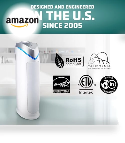 Air Purifier with HEPA Pure Filter — Activated Carbon Air Purifiers, GermGuardian