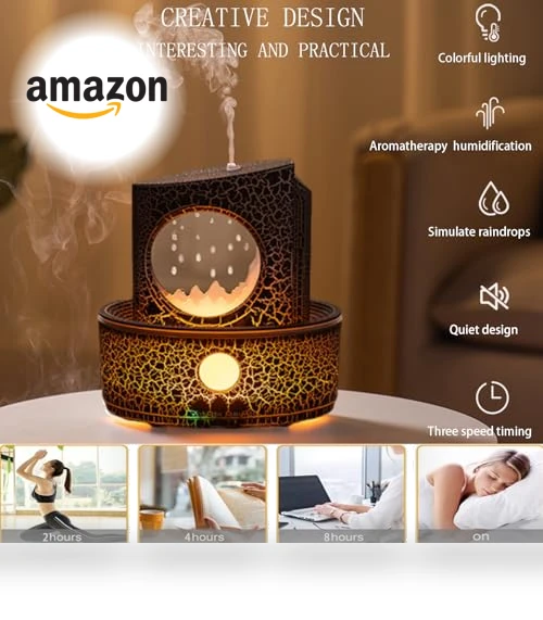 Aromatherapy Humidifier for Sleep Relaxation — Air Moisturizers, fuliying