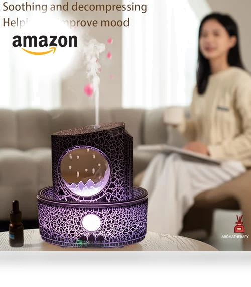 Aromatherapy Humidifier for Sleep Relaxation — Air Moisturizers, fuliying