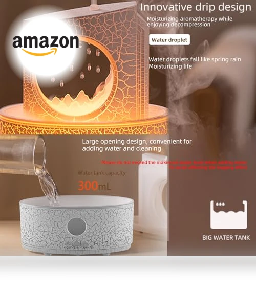 Aromatherapy Humidifier for Sleep Relaxation — Air Moisturizers, fuliying