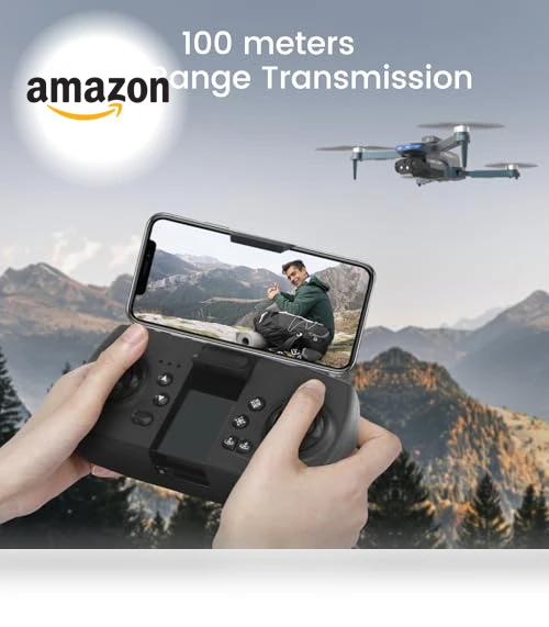 Brushless Motor Drone with 4K FPV — Drones, TizzyToy